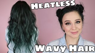 Easy Heatless Waves | Natural Looking Waves Overnight, Hairstyle Tutorial For Medium To Long Hair