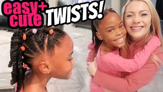 Kids Protective Twists For Natural Hair 4A 4B 4C I Tips For Foster And Adoptive Parents-Christy Gior