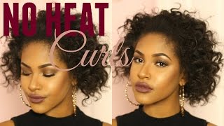 Heatless Curls Overnight! | Beautybycarla