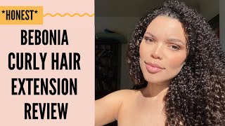 *Honest* Bebonia Curly Hair Extension Review  | Tight Hair Texture ( 3C/4A )