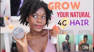 Summer Natural Hair Care: Products That Grow Your 4C Hair