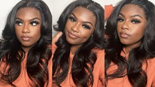 Easiest Wig Install Ever! No Work Required Ft. Idn Hair