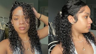 Summer Ready Deep Curly Short Wig Install Step By Step Tutorial Tinashe Hair