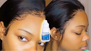 How To Install A Lace Frontal Wig + Baby Hairs | Ft Ywigs