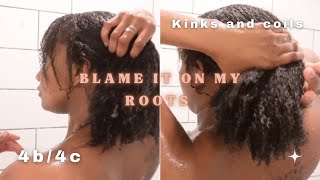 Embracing My Natural 4B/4C Hair ✨Self Care Day (Pamper Routine)
