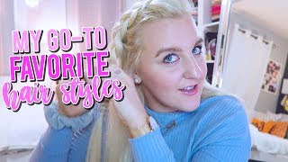 Heatless Hairstyles For School (Easy, Quick & No Heat!!) || Kellyprepster