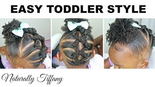 Easy Style For Toddlers | Kids Natural Hair Care