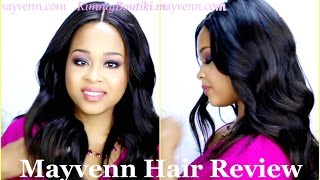 Mayvenn Hair Review ✿ Mayvenn Peruvian Straight Review ✿ Mayvenn Lace Closure ✿ Kimmy Boutiki