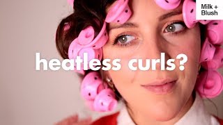 Heat Free And Damage Free Curls - Heatless Curls  |  Milk + Blush