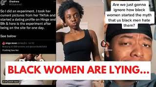 Black Women Are Lying? @Lip Gloss  #4Chair #Blackwomen
