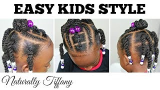 Easy Style For Tots | Type 4 Hair | Kids Natural Hair Care