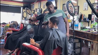 Big Chop 2022 - Come To The Barber Shop With Me / Starting My Hair Growth Journey Intentionally