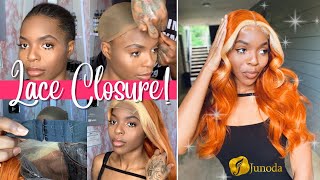 No Stylist Needed! | My Review On Glue-Less Orange Wig Ft. Junoda Wig (Klarna)