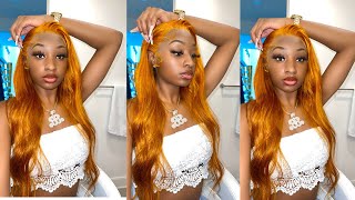 Ginger Wig Install Ft. Tinashe Hair