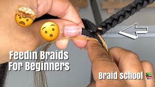 How To Feedin, Extend And Custom Color Braids | Braid School Ep. 05