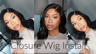 Quickest Wig Install! Pre Plucked, Pre Bleached And Ready To Rock! | Closure Wig (Not Sponsored)