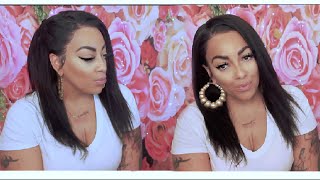 No Baby Hair  Bob Hairstyle Lace Frontal Wig Slayage Qualityhair Com