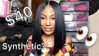 The Best Synthetic Lace Front Bob Wig!!