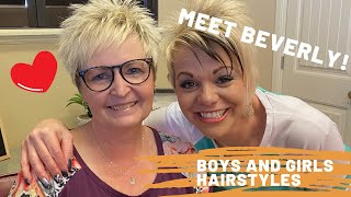 Hairstyles For Women Over 60 With Glasses - Short Pixie Hairstyles For Older Women By Radona