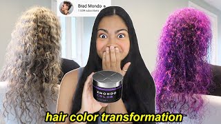 I Tried Brad Mondo’S Super Purple On Virgin Hair & Omg I’M Shocked!