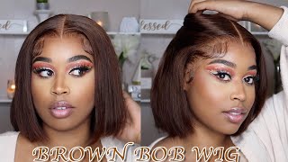 Cute & Simple Brown Bob Wig *Diy* Beginners Friendly Ft Tinashe Hair
