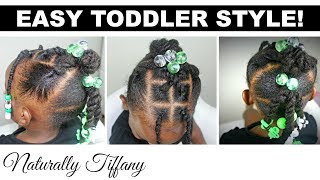 Quick Easy Toddler Style! | Type 4 Hair | Kids Natural Hair Care