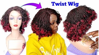 No Closure  Twist  Wig.No Lace Wig Closure Wig Curly Wig Install Wig Review