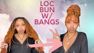 How To: Loc Bangs Tutorial