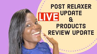 Relaxer Update & Crème Of Nature+Hair Mayonnaise Update Review