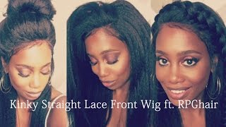 Rpghair.Com| Affordable Kinky Straight Lace Front Wig Under $89