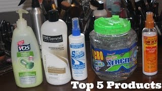 Must Have "Natural Hair" Products Under $5 | Inexpensive/Affordable Products