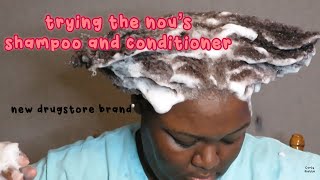Nou Shampoo & Conditioner Review | 4C Hair