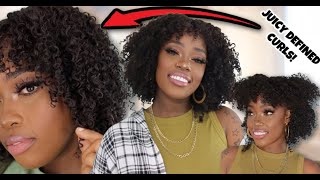 Denman Stretch Smooth & Flip The Ultimate Curl Defining Method! | Mary K. Bella Ft. @Hergivenhair