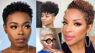 50+ Short Natural Haircuts & Hairstyles For Black Women | Ultra-Defined Twa Curls For Stylish Women