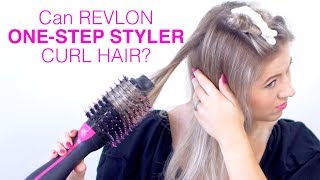 Can Revlon One Step Hair Dryer Curl Hair?!