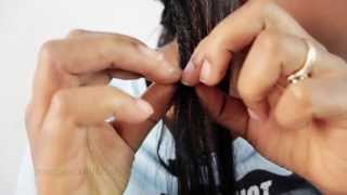 How To Take Down Cornrow Tree Braid Weave Extensions Tutorial Part 7