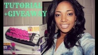 ♡Hot Rollers Hair Tutorial+Giveaway(Closed)