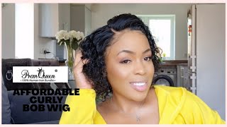 Cheap Jerry Curl Lace Frontal Bob Wig | Ft Promqueen Hair Aliexpress