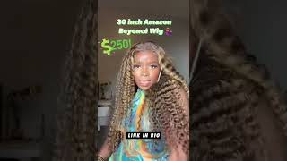 $250 Only! 30 Inch Amazon Human Hair Wig Install. Bly Hair