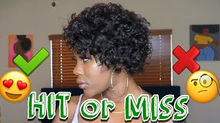 Hit Or Miss Pixie Cut Wig Ft Youth Beauty| Must See|