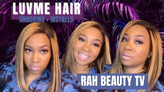    Luvme Hair | Unboxing + Install | Highlights Mix Color Bob Glueless Bob