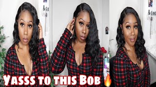 I'M In Love  $27 Synthetic Bob That Slays! Outre Hd Lace Front Wig Safira | Samsbeauty