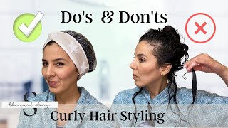Do'S & Don'Ts For Curly Hair Styling