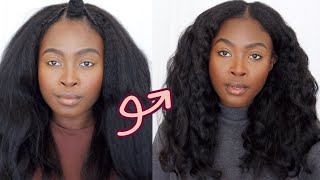 This Is A Game Changer !!! Easy Heatless Waves On Natural Hair (Sza Inspired)  || Ft. Rpg Show