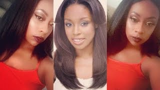 $20 Sew-In Look!! | Janet Collection U-Part Clip In Wig| Sistawigs.Com