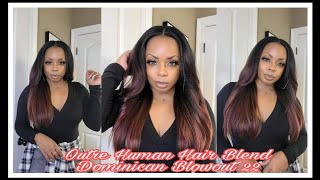 She'S Outre Has Won Me Back Over With This One|Human Hair Blend U Part Wig For Under $25!!!