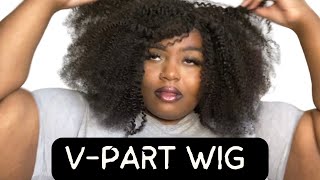V Part Thin Part Wig: No Gel Noglue No Leave-Out? | Kiqibeauty Hair | Aisha'S Life