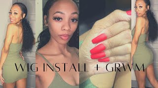 Amazon U Part Wig Review And Install | Grwm