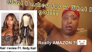 26Inch Wig Under  $180 *  Cheap Amazon Human Hair Body Wave Wig Review * Hedy Hair *  Yass Or Pass?!