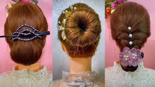Bun Hairstyles For Back To School  Prom Heatless Hairstyles!  Best Hairstyles For Girls #7